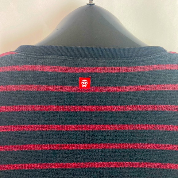 Women’s Striped Long Sleeve Top by Vans size medium - Picture 6 of 7